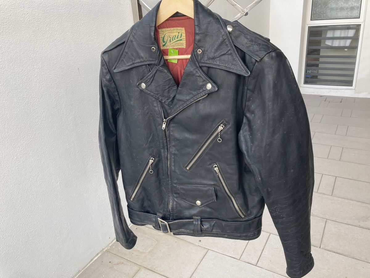 Vintage 50’s Grais Horse Hide motorcycle jacket