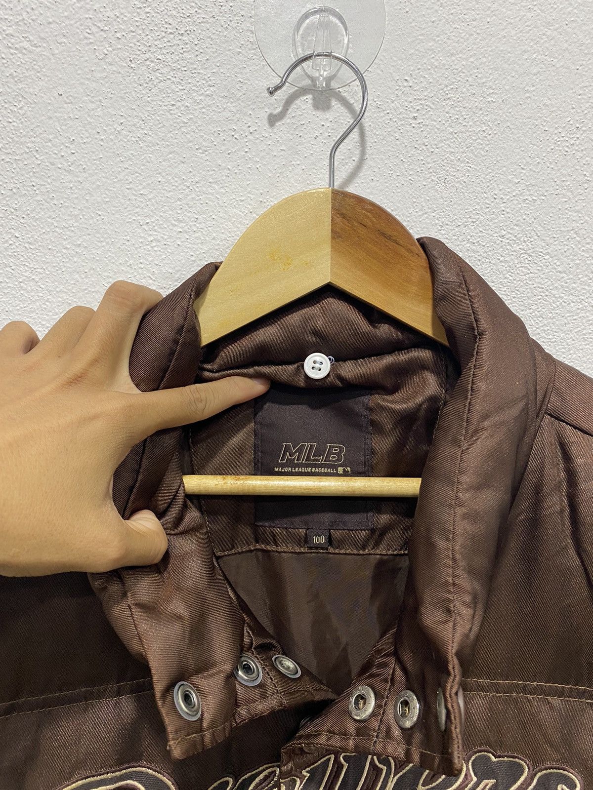 MLB 🚨FINAL DROP🚨 MLB BREWERS PUFFER DOWN QUILTED JACKET Size US L / EU 52-54 / 3 - 3 Thumbnail