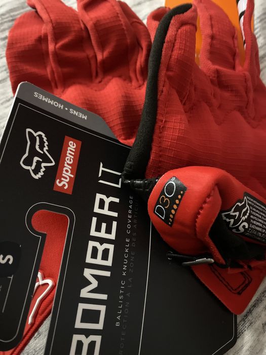 Supreme fox racing bomber best sale lt gloves