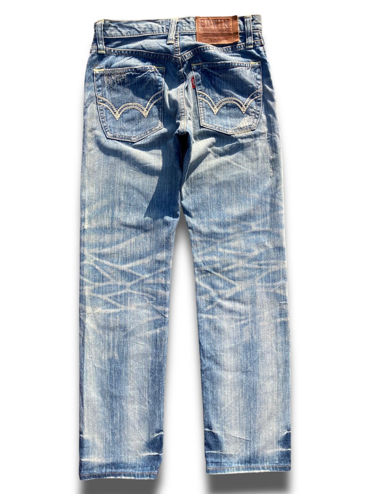 Edwin Vintage Y2K Edwin Straight Kaihara Jeans Size US 30 / EU 46 - 2 Thumbnail