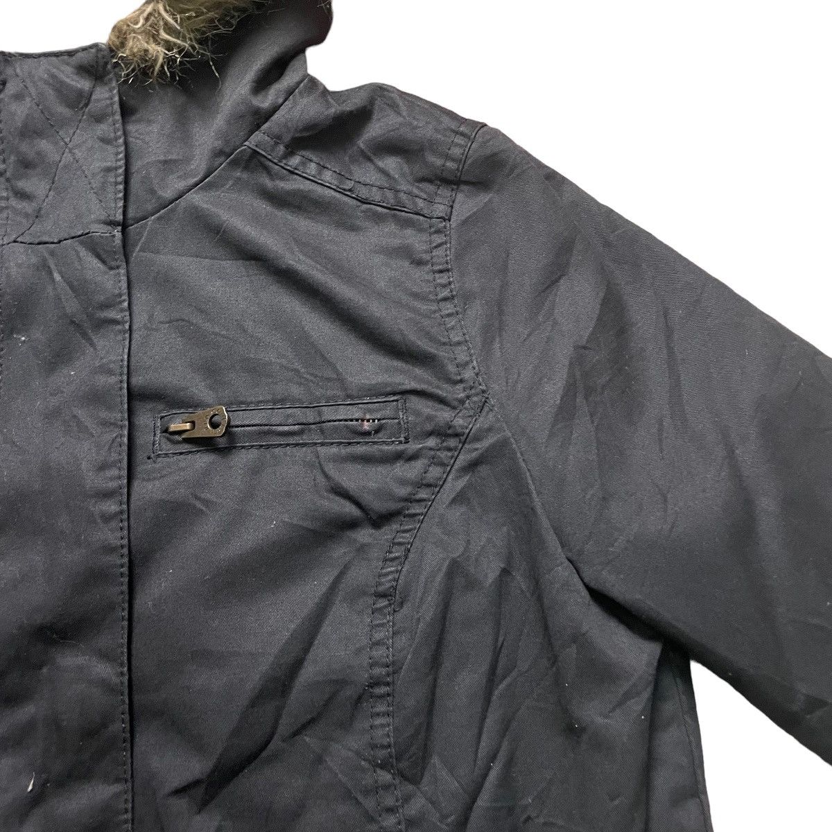 H&M H&M Lined-Sherpa / Fleece Hooded Jacket Size US M / EU 48-50 / 2 - 8 Thumbnail