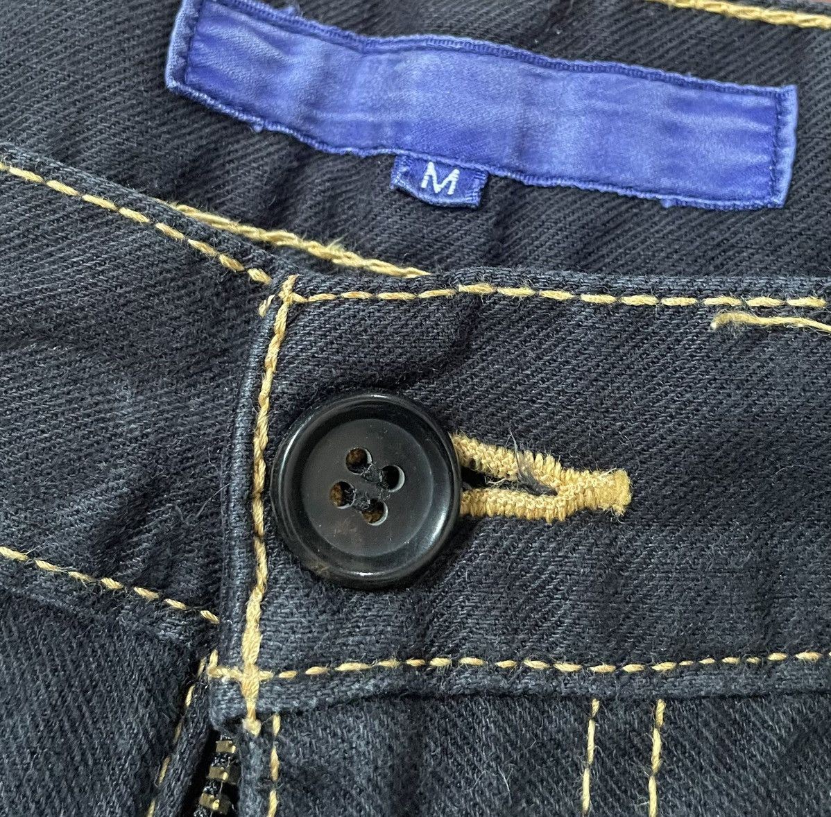 Comme des Garcons *FINAL DROP* Junya watanabe AD04 contrast stitching trousers Size US 32 / EU 48 - 2 Thumbnail