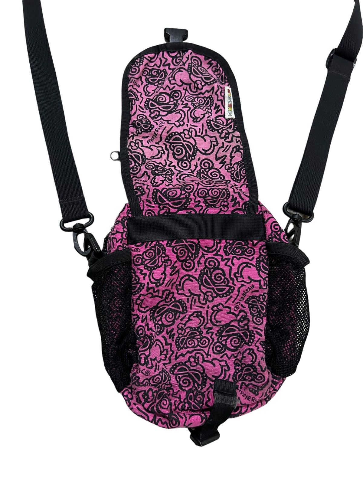 Hysteric Glamour GRAIL🔥90s HG Jacquard Printed Cordura Crossbody Sling Bag Size ONE SIZE - 7 Thumbnail