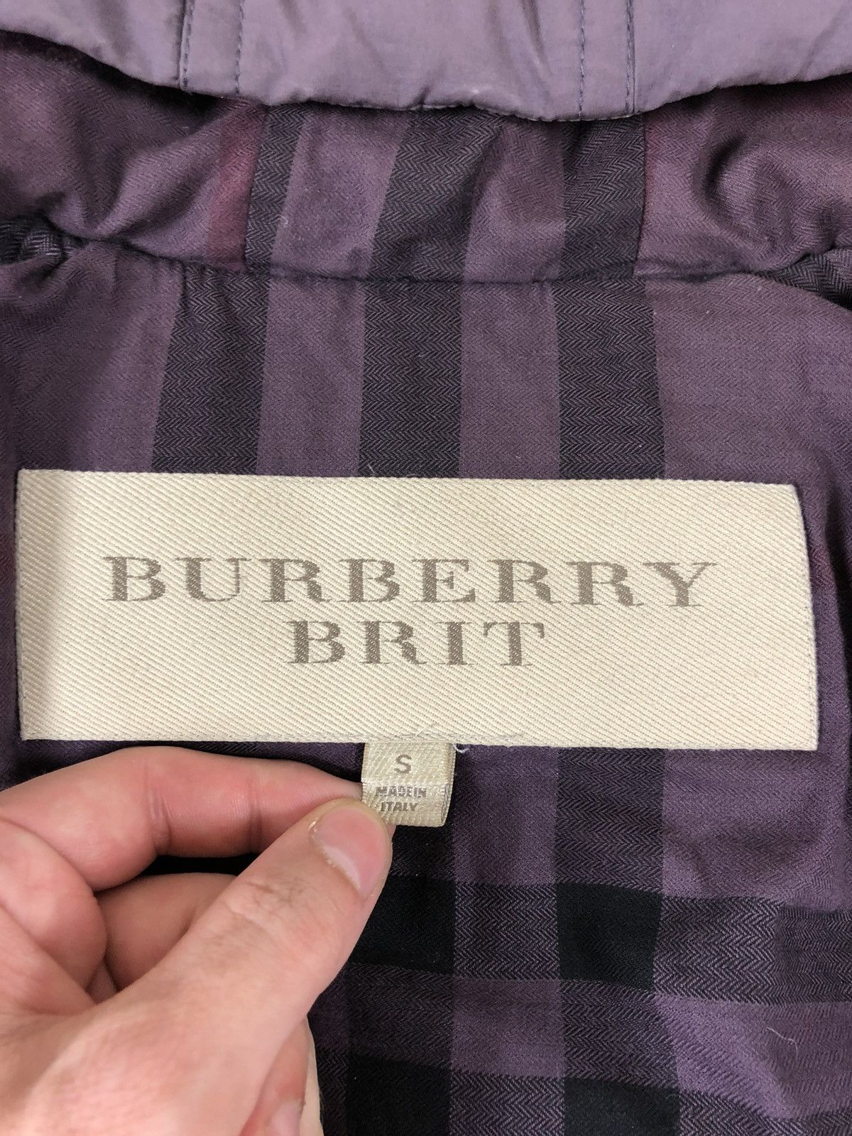 Burberry Burberry Brit down jacket puffer Size S / US 4 / IT 40 - 10 Thumbnail