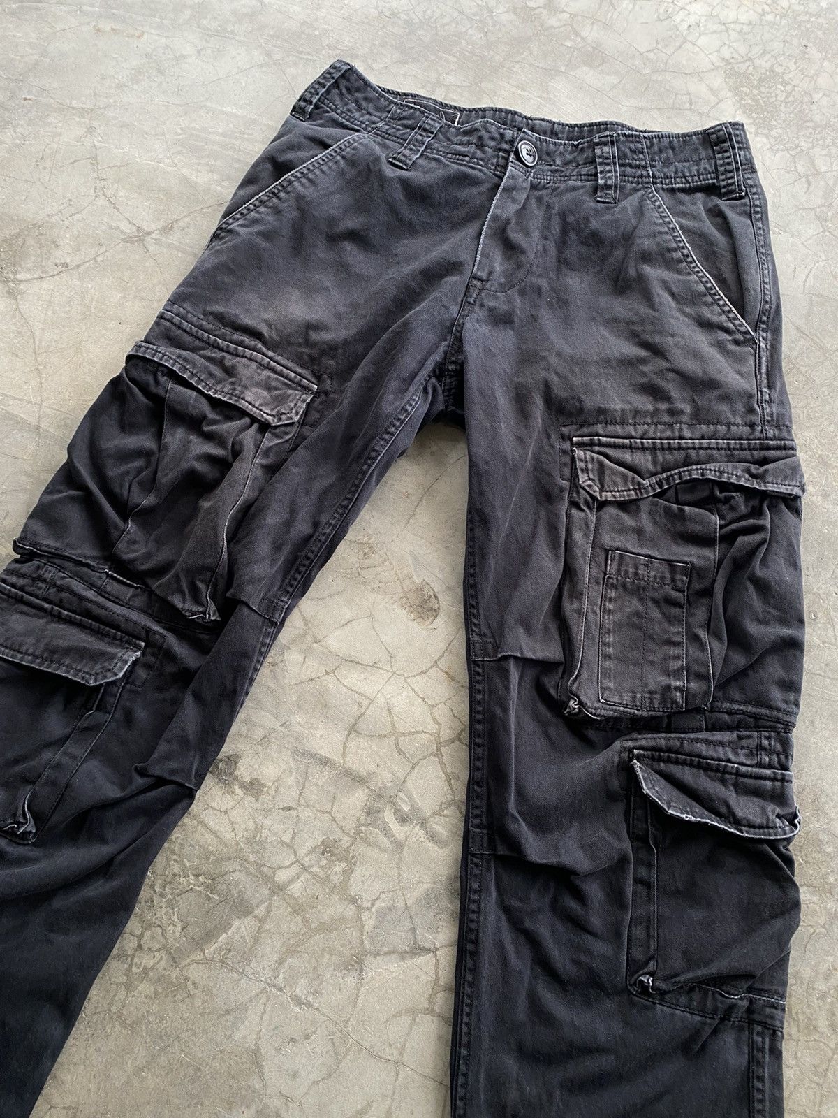 If Six Was Nine × Japanese Brand × Le Grande Bleu (L.G.B.) Baggy Jeans Japanese R.C.c 986 Cargo Bondage Size US 30 / EU 46 - 3 Thumbnail
