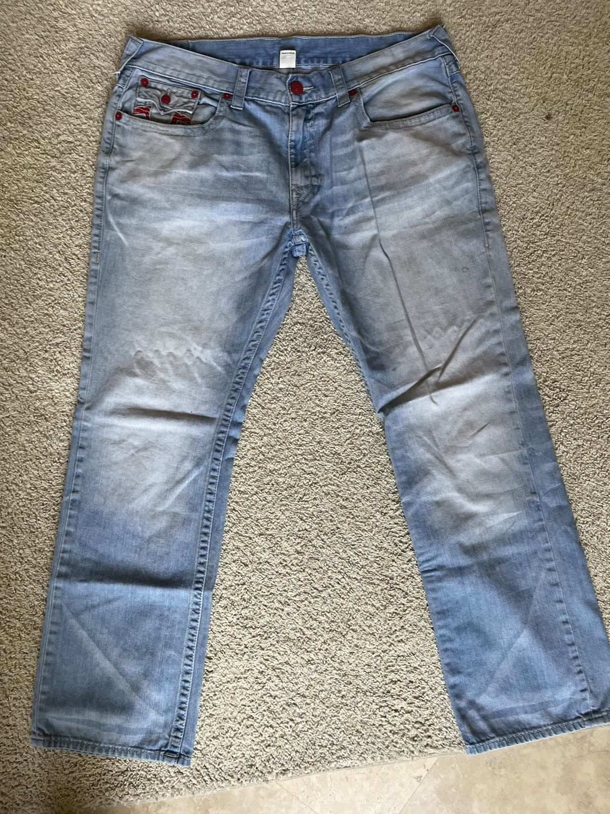 True Religion True Religion Baggy Size US 40 / EU 56 - 3 Thumbnail