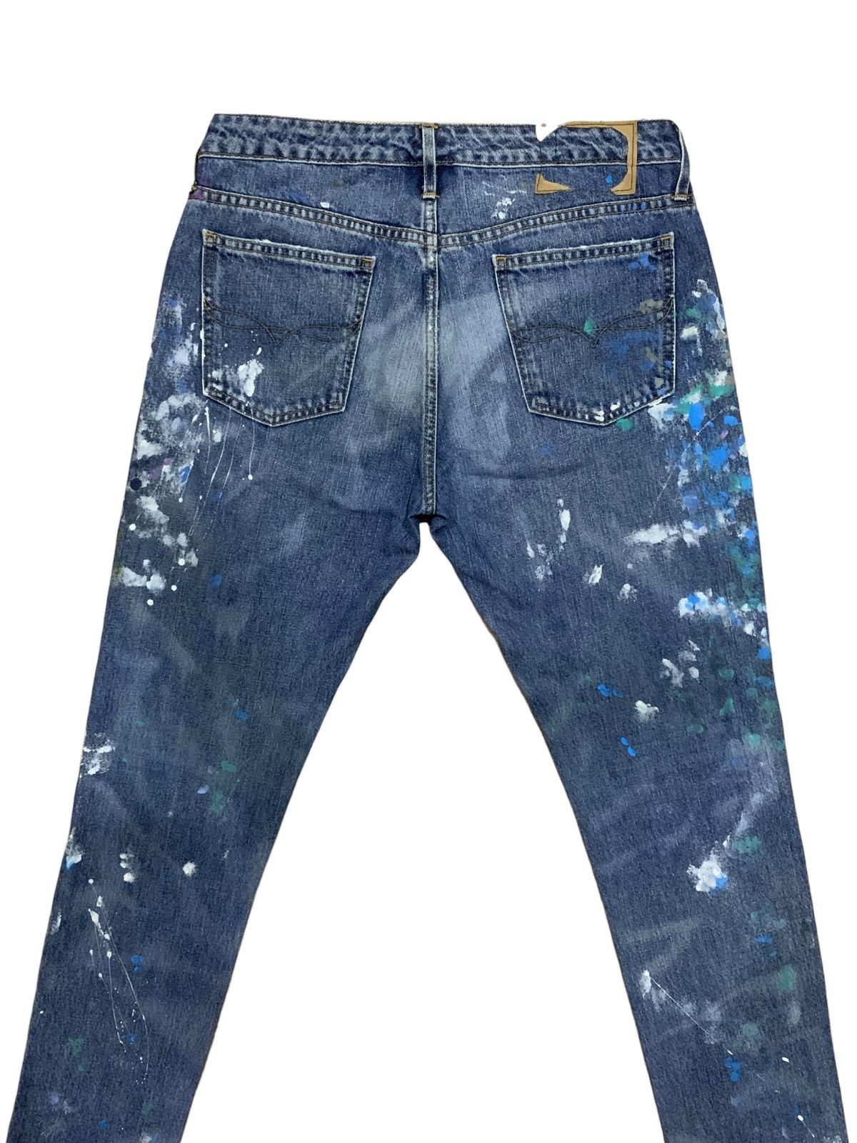 Polo Ralph Lauren Polo Ralph Lauren Astor Jillian Wash Paint Splatter Jeans Size US 32 / EU 48 - 9 Thumbnail