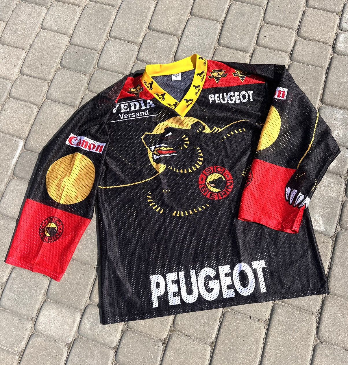 Canon Vintage Sc-Bern Switzerland Hockey Jersey Size US L / EU 52-54 / 3 - 1 Thumbnail
