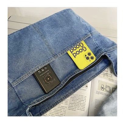 Other Muti-purpose Denim Blue Women Bags Size ONE SIZE - 4 Thumbnail