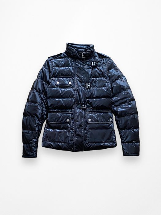 Belstaff silver discount label quilted jacket