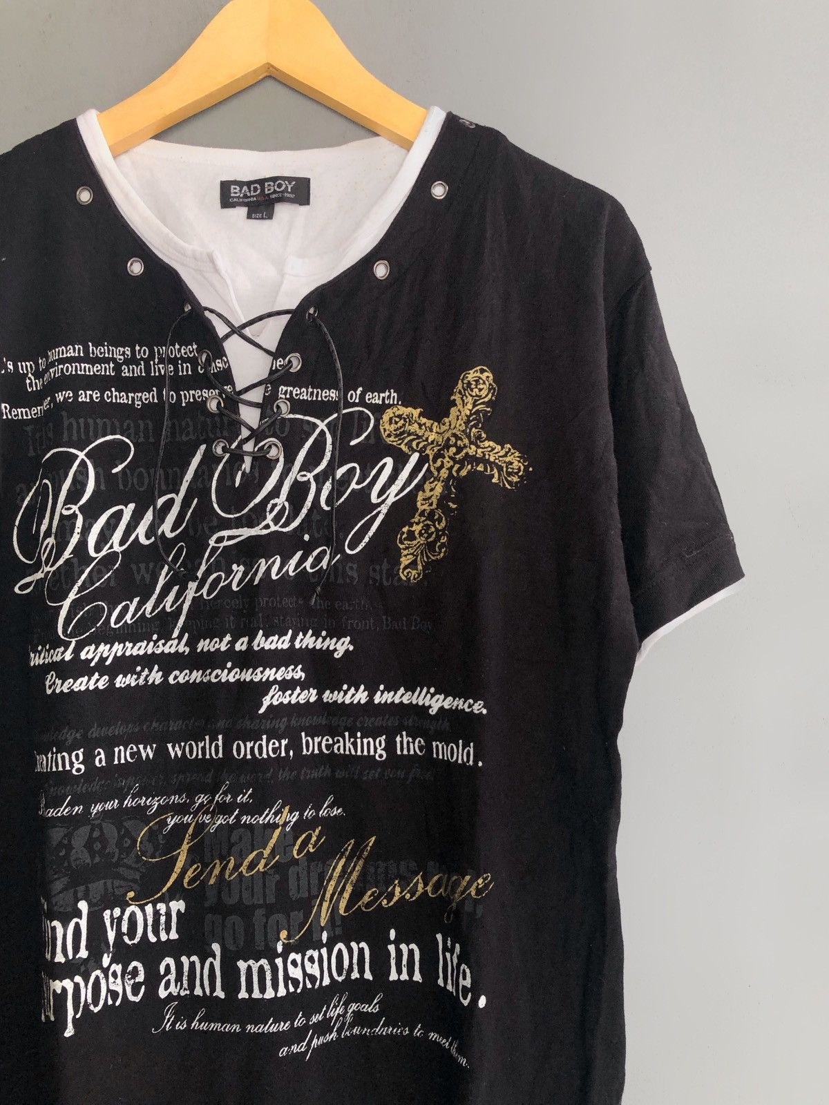 Hysteric Glamour × Japanese Brand × PPFM Bad Boy- Japanese Poem ifsixwasnine Lgb Style Size US M / EU 48-50 / 2 - 2 Thumbnail