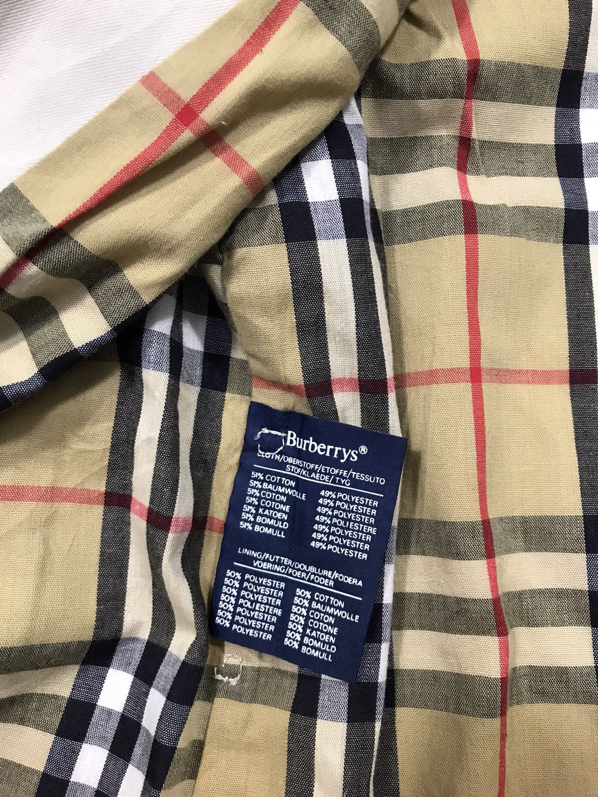 Burberry Burberrys London Trench Jacket Nova Checked Monogram Inner Size US XL / EU 56 / 4 - 7 Thumbnail