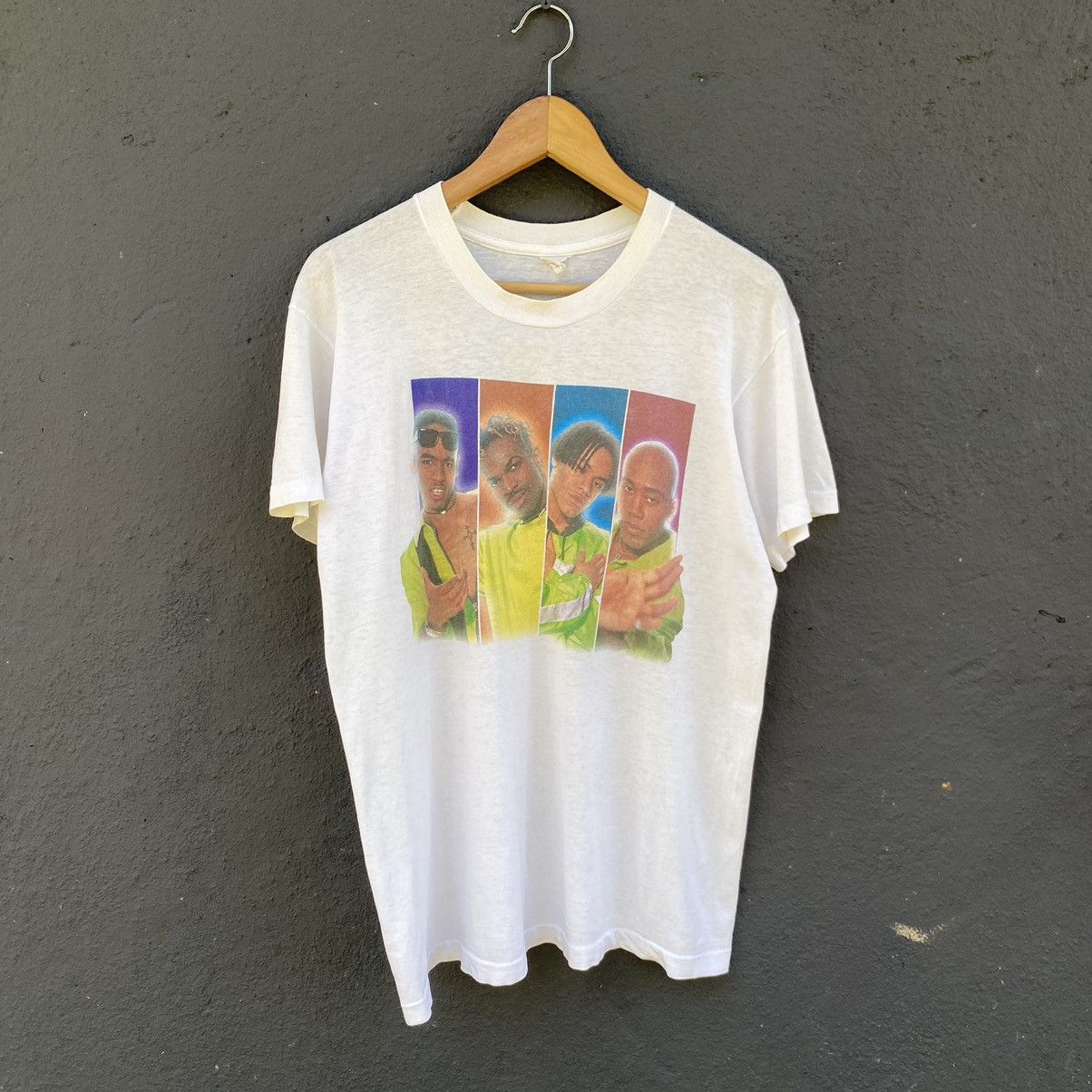 Rap Tees Thrashed Vintage 90s MN8 British R&B Band ERD GRUNGE TEE Size US L / EU 52-54 / 3 - 2 Thumbnail