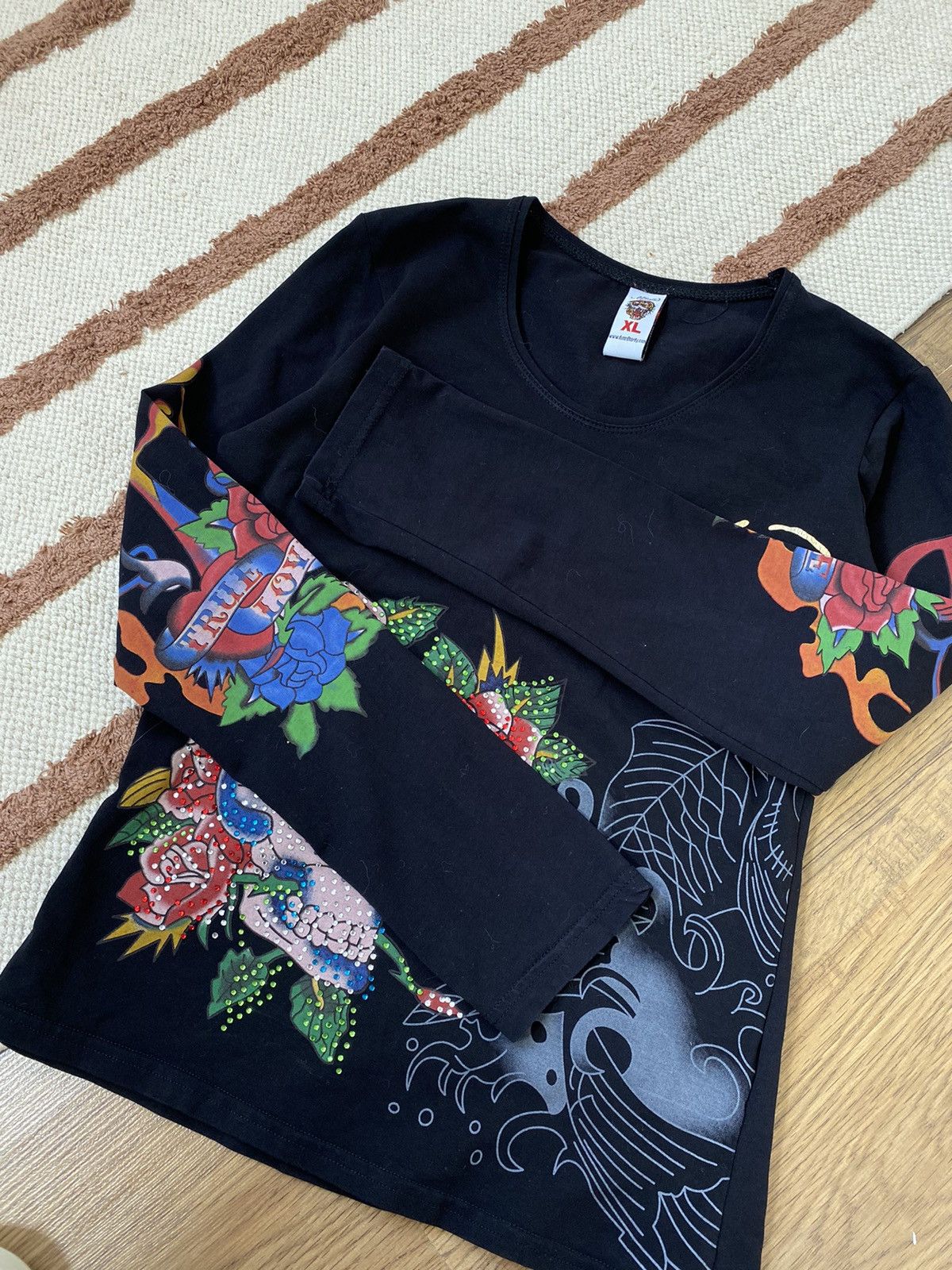 Ed Hardy ED HARDY PEACE ALL PRINTED LONGSLEEVE Size XL / US 12-14 / IT 48-50 - 3 Thumbnail