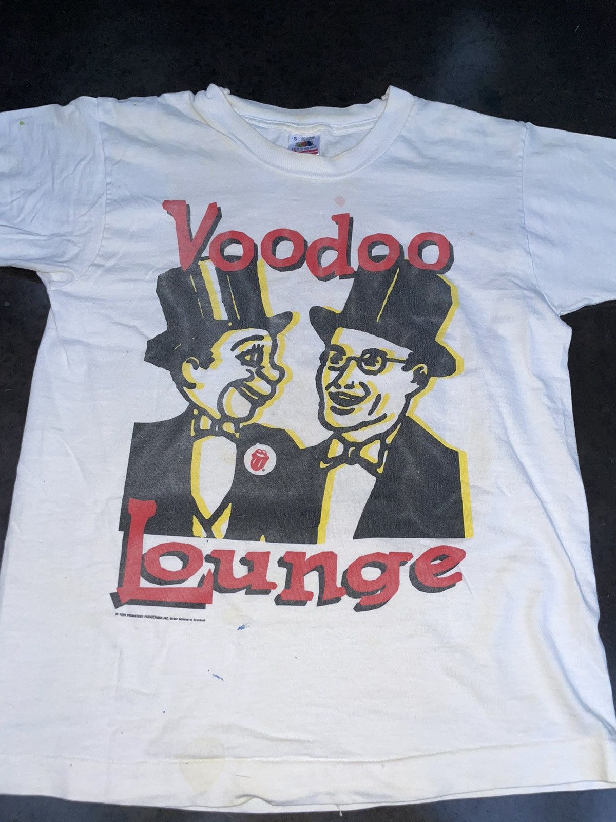 The Rolling Stones × Vintage Rare Voodoo Lounge Graphic T-shirt Size US S / EU 44-46 / 1 - 2 Thumbnail