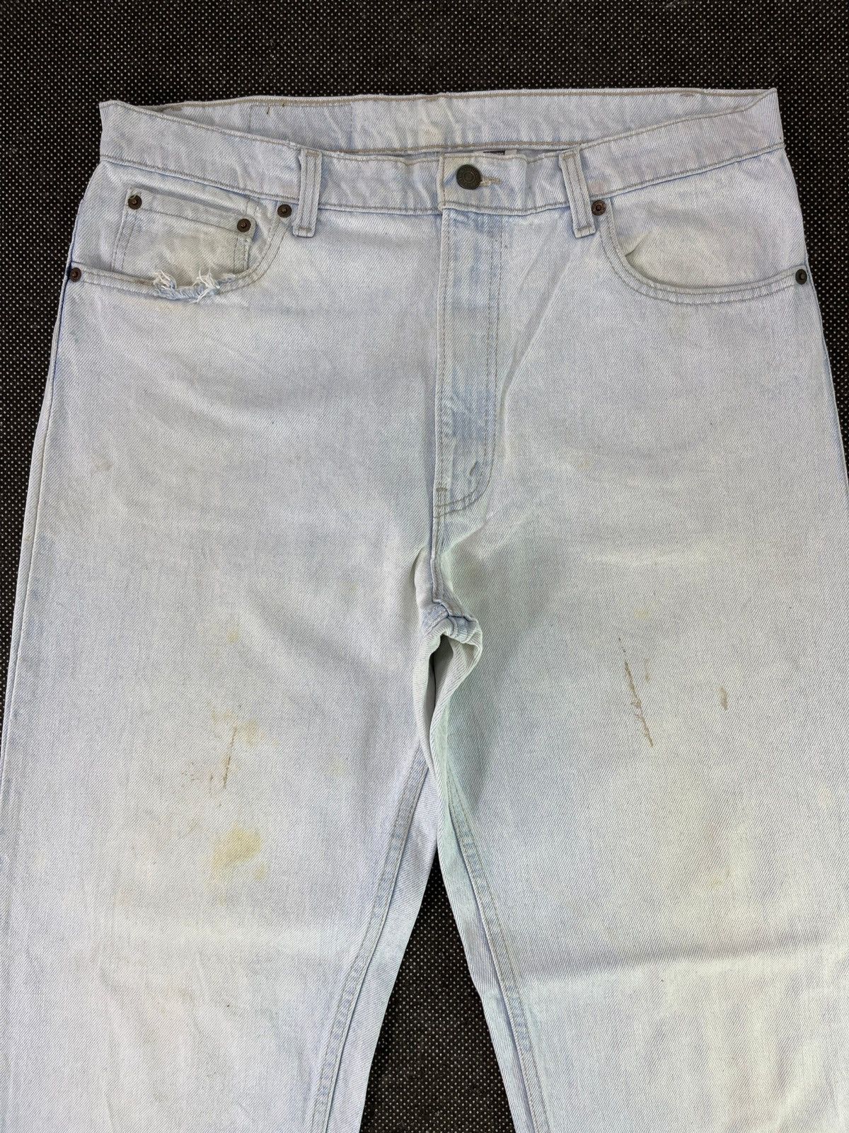 Levi's 90s Vintage Levis 550 Light Wash Jeans - J373 Size US 36 / EU 52 - 3 Thumbnail