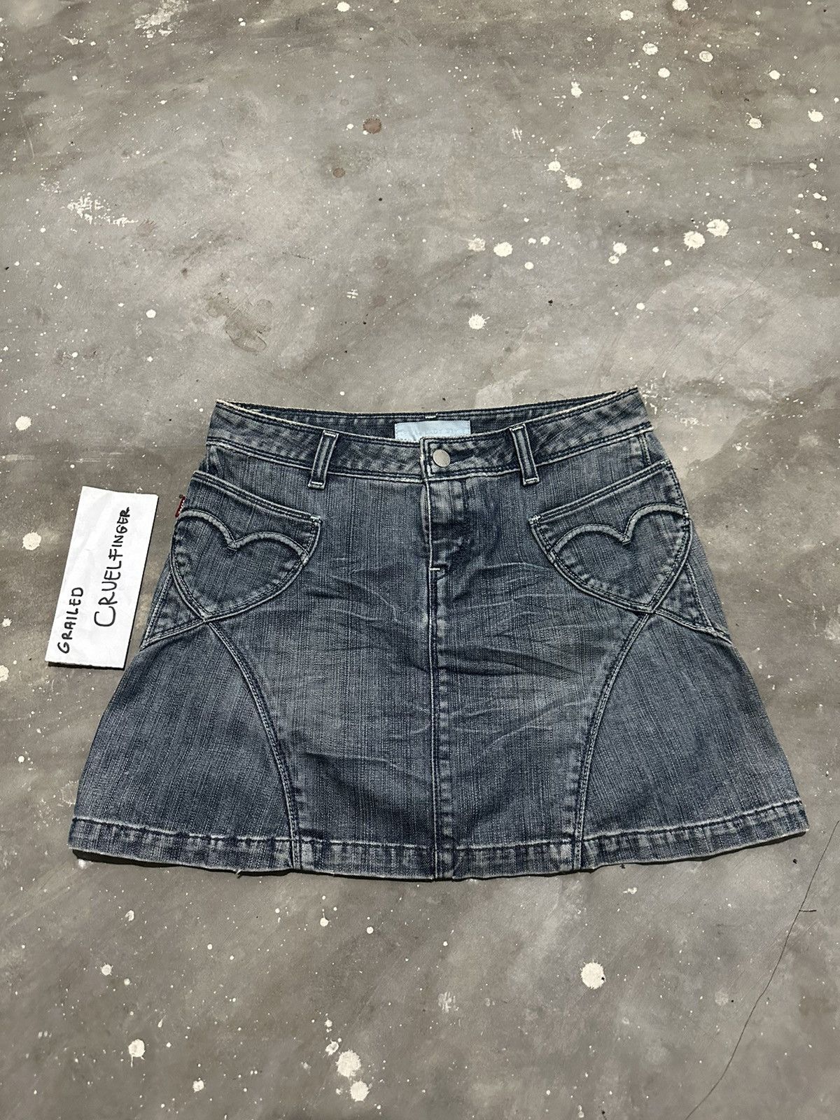 Levi's Y2k Style Levi’s Mini Skirt Love Pocket Design Size 28" / US 6 / IT 42 - 1 Thumbnail