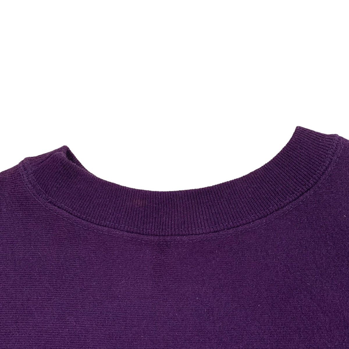 Champion VTG 90s Champion Reverse Weave Purple Script Logo Sweatshirt Size US L / EU 52-54 / 3 - 2 Thumbnail