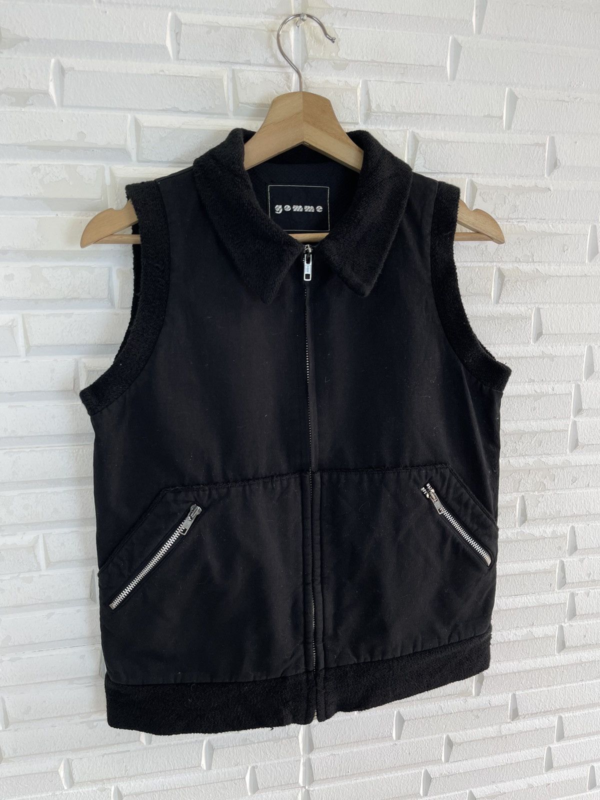 Yohji Yamamoto VINTAGE GOMME AVANT GARDE LINE YOHJI YAMAMOTO VEST Size US M / EU 48-50 / 2 - 2 Thumbnail