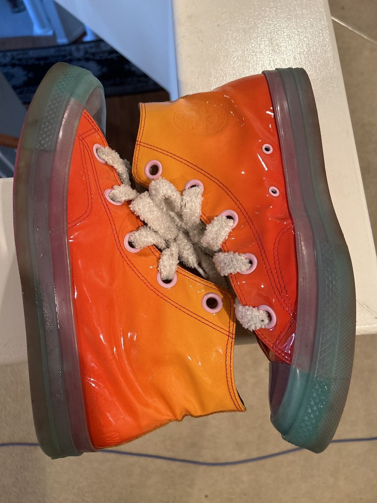 Converse jw anderson orange hotsell