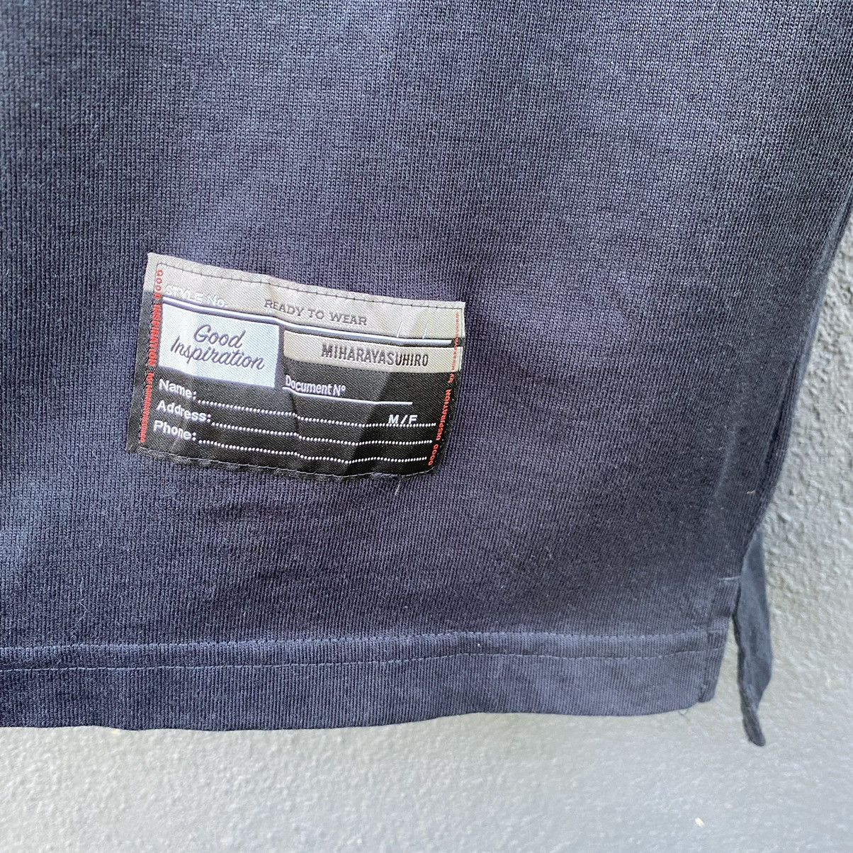 GU × Maison MIHARA YASUHIRO Miharayasuhiro Good Inspiration Oversized Tee Size US M / EU 48-50 / 2 - 4 Thumbnail