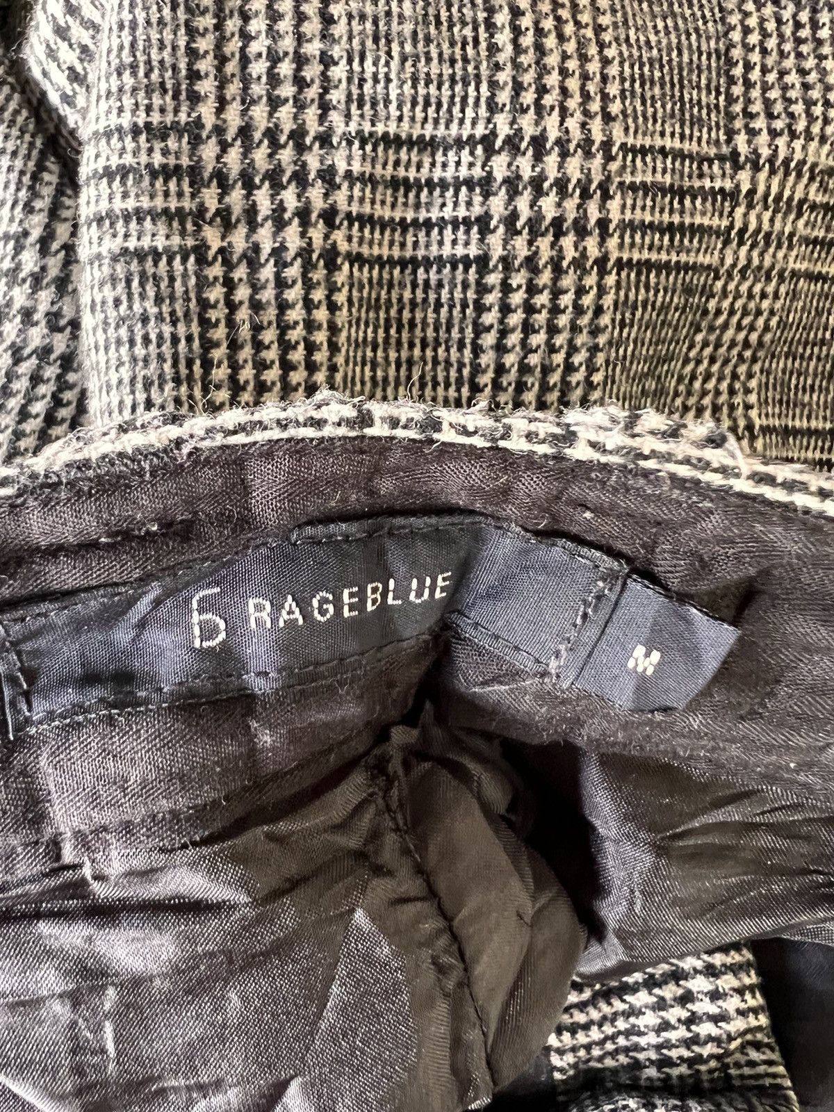 RAGEBLUE Rageblue Plaid Tartan Wool Pant Size US 30 / EU 46 - 6 Thumbnail