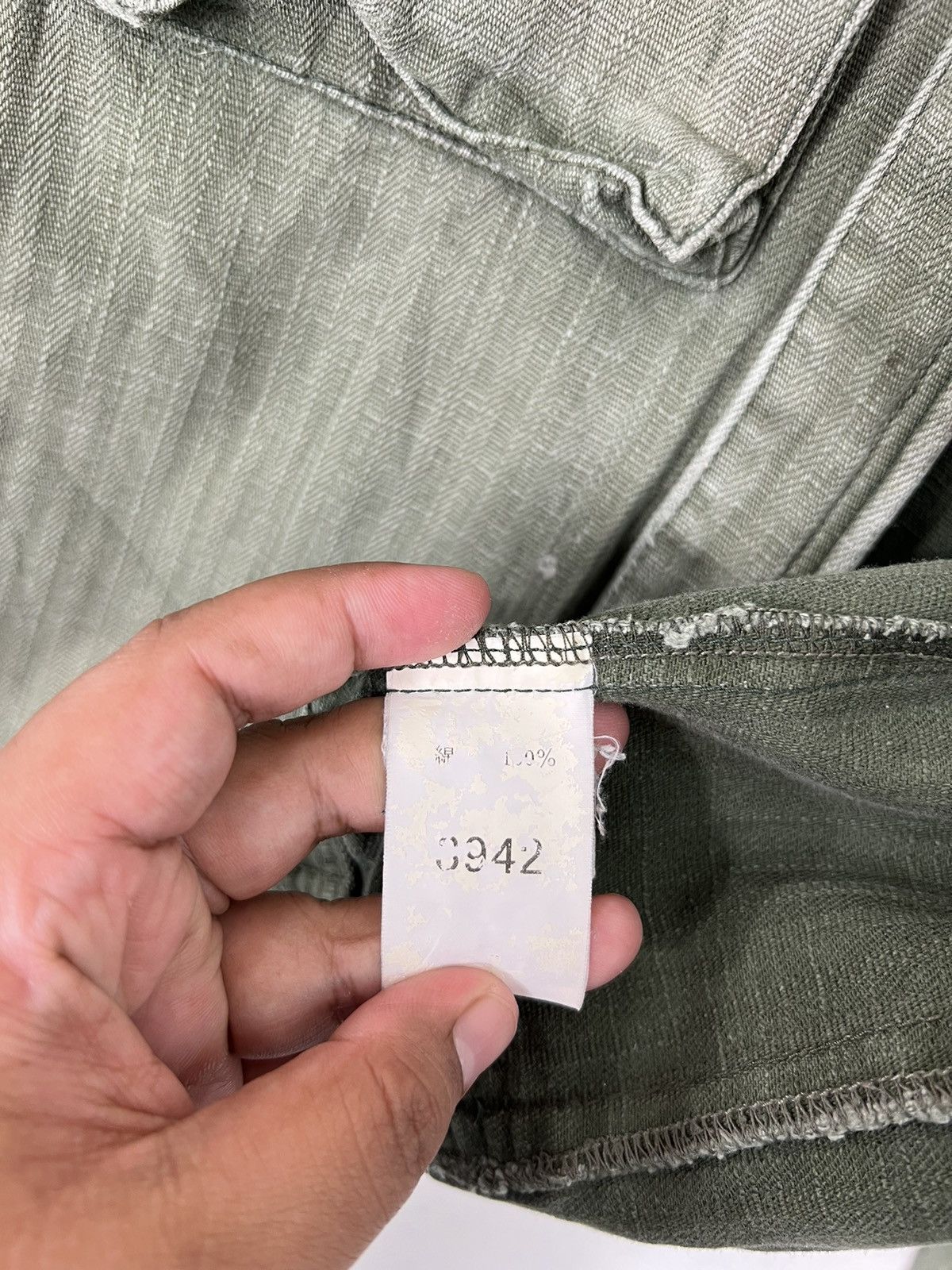Japanese Brand × Vintage 💥 1970s VINTAGE TORA HARRINGBONE TWILL CARGO Size US S / EU 44-46 / 1 - 11 Thumbnail
