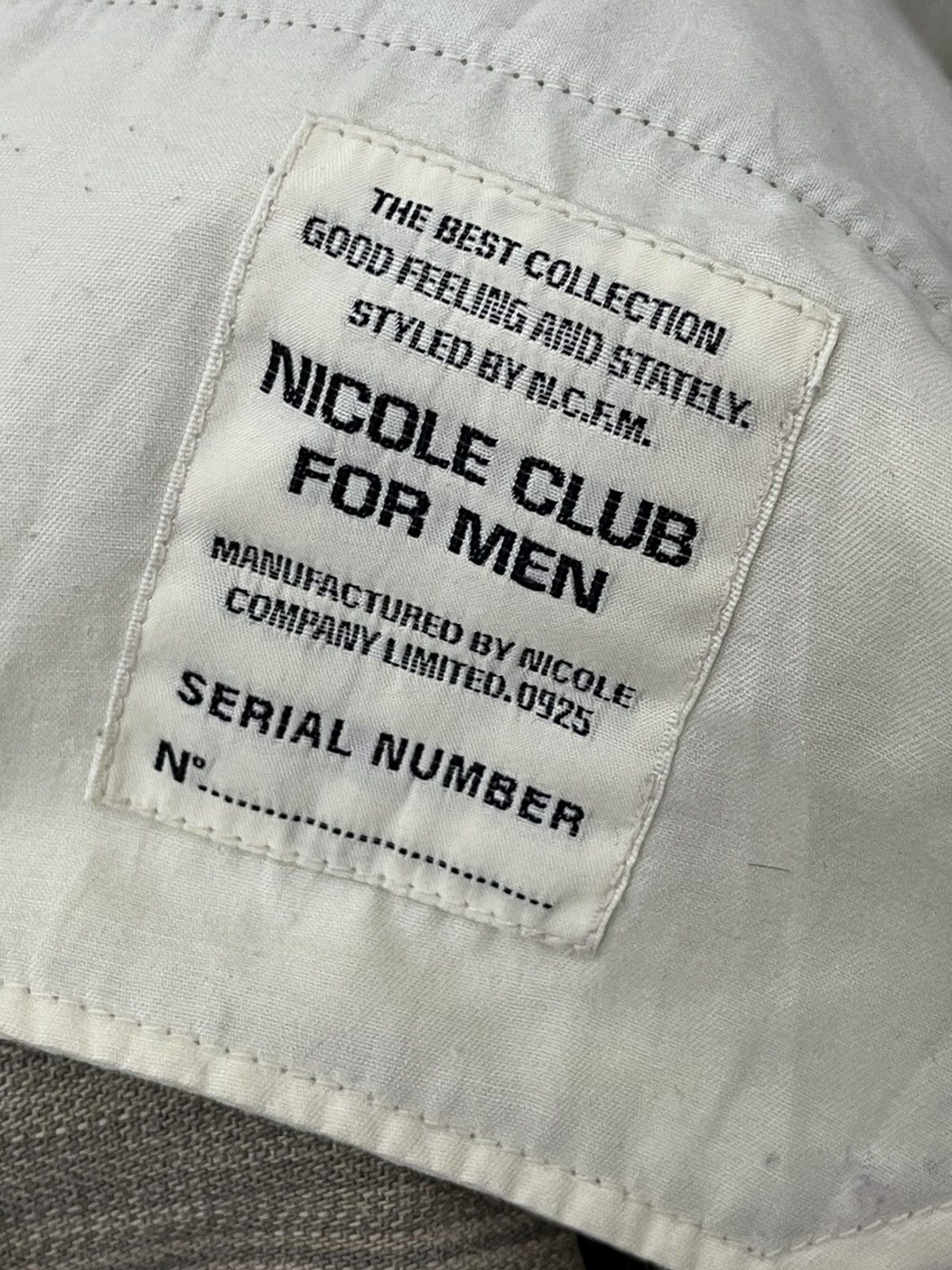 Japanese Brand Regular Jeans Nicole Club Pinstriped 5🟦9 Size US 32 / EU 48 - 18 Thumbnail
