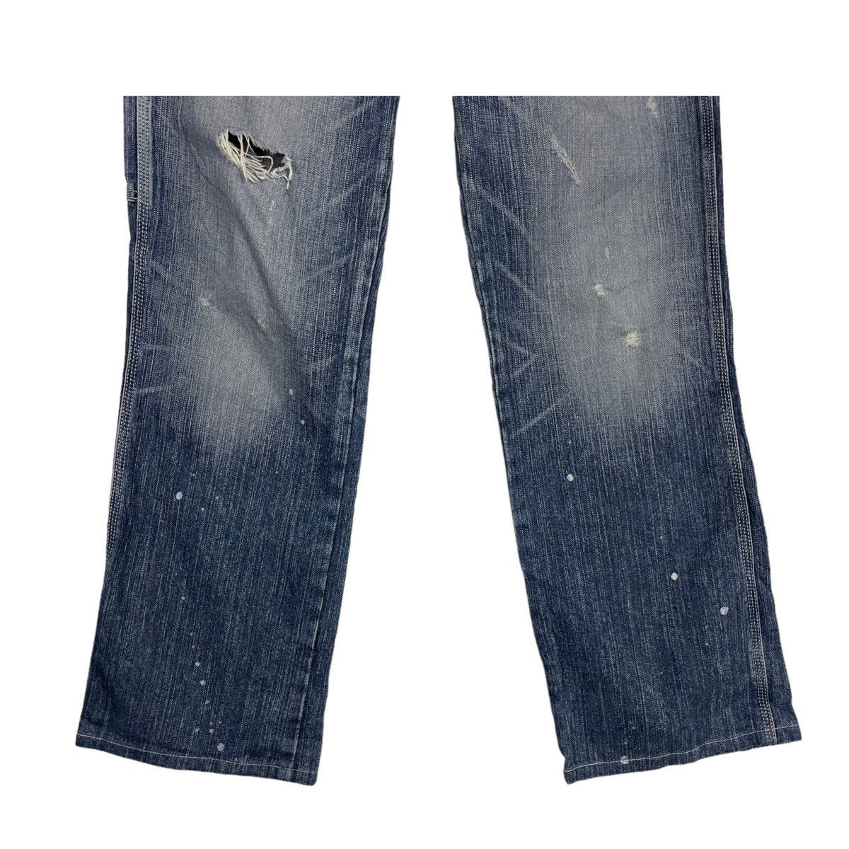 Edwin × Japanese Brand × Le Grande Bleu (L.G.B.) 💥FLARE BLUE TRIP EDWIN JAPAN FLARE DENIM JEAN Size US 34 / EU 50 - 6 Thumbnail