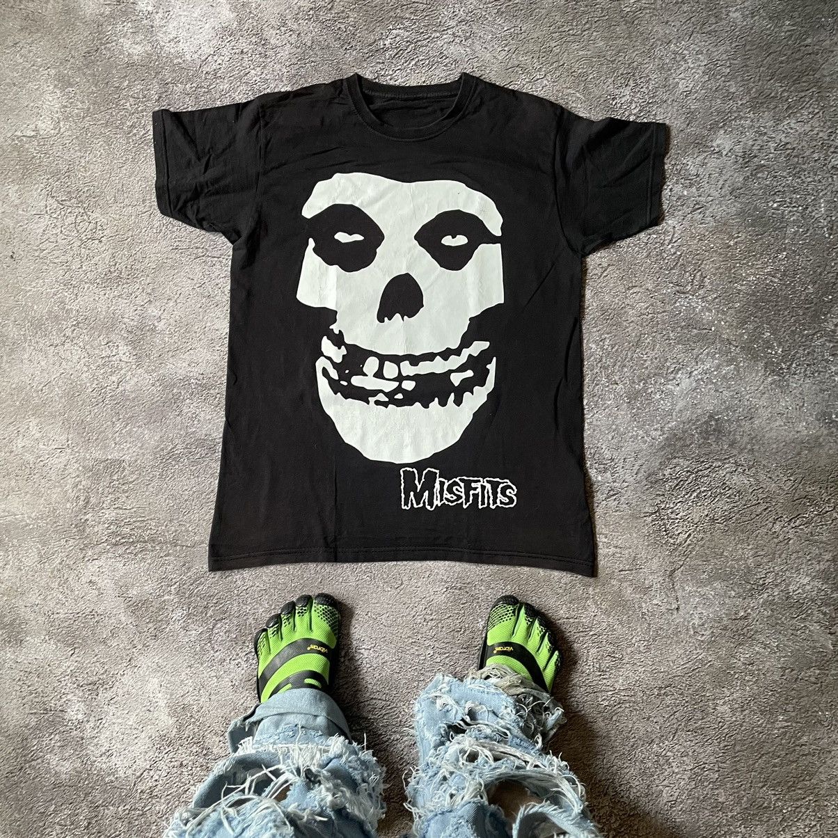 Vintage Vintage Y2K CREEPY MISFITS FACE ABSTRACT ANGRY M Size US M / EU 48-50 / 2 - 1 Thumbnail