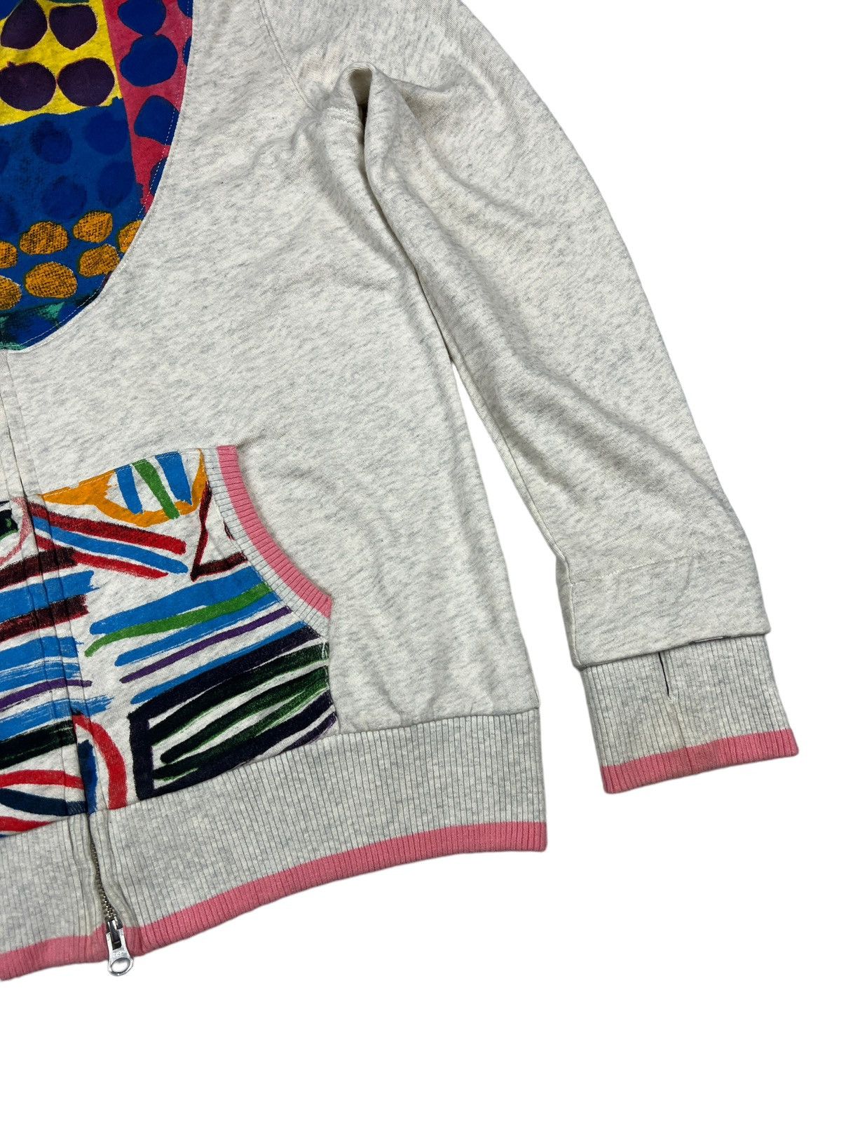 Frapbois Frapbois ‘Pop Art” Zipper Sweater Size US M / EU 48-50 / 2 - 4 Thumbnail
