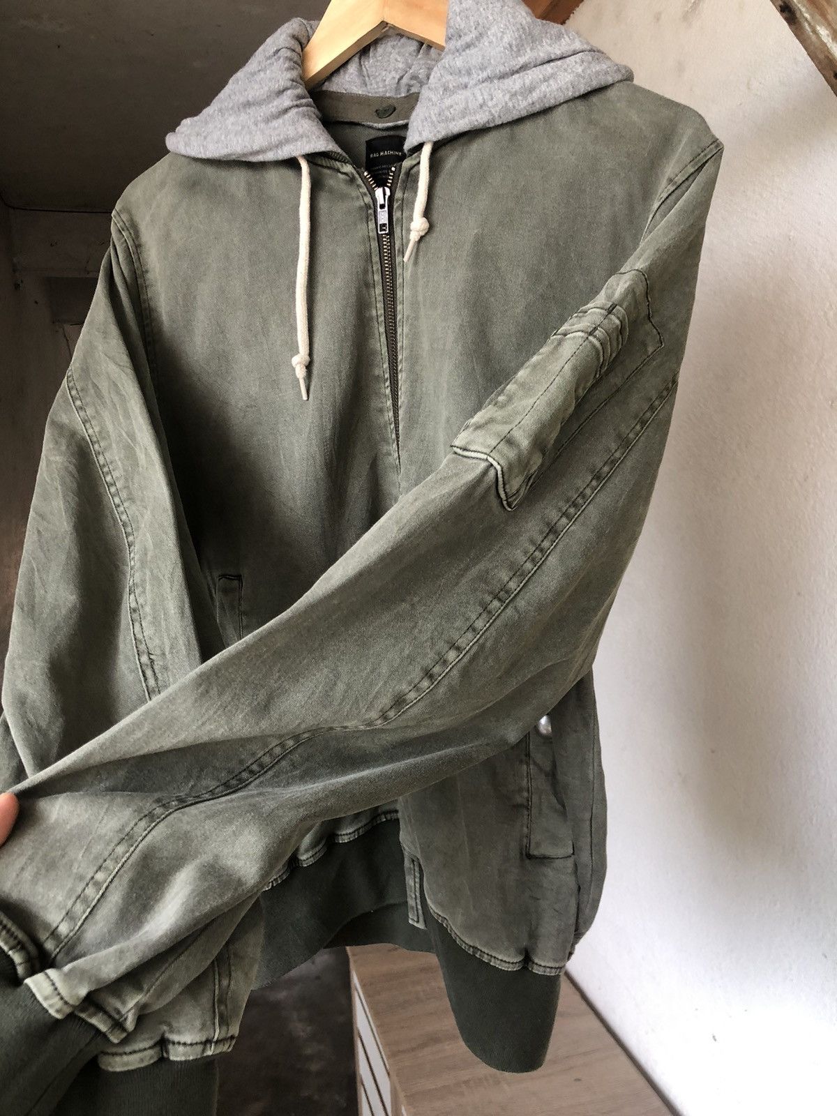 Japanese Brand Vintage Rag Machine Military Style Bomber Jacket Size US M / EU 48-50 / 2 - 8 Thumbnail