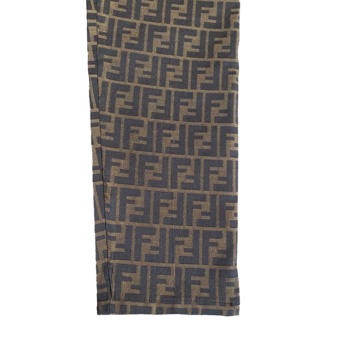 Fendi Vintage Fendi Zucca Monogram Pants Size 26" / US 2 / IT 38 - 8 Thumbnail