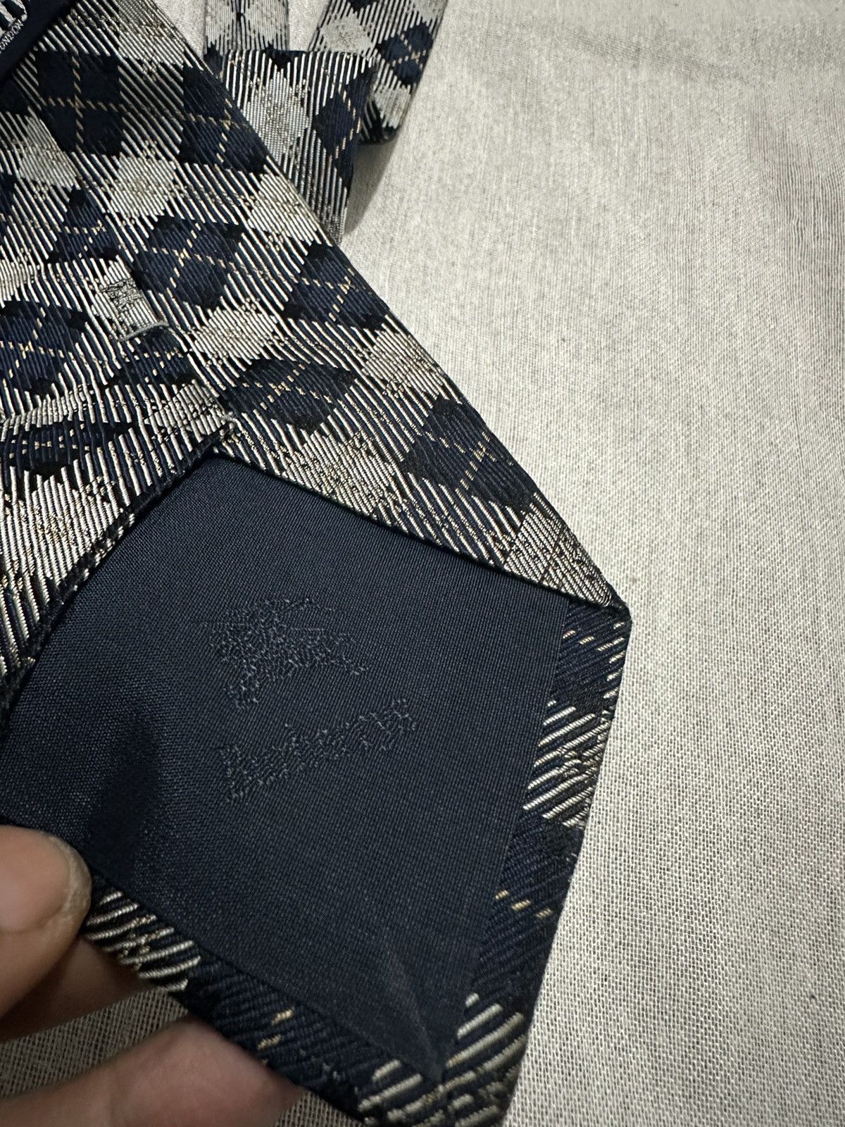 Burberry × Vintage Vintage Burberry Tie Size ONE SIZE - 4 Thumbnail