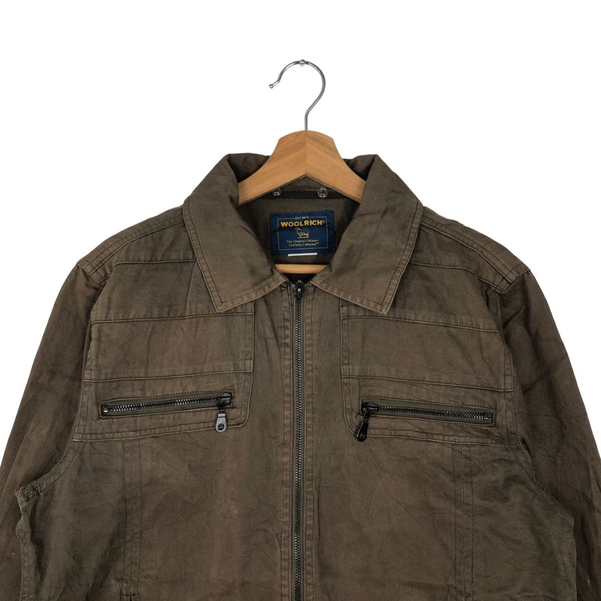 Woolrich Woolen Mills VINTAGE BOMBER JACKET WORKERS WOOLRICH JAPAN ISSEY MIYAKE Size US L / EU 52-54 / 3 - 2 Thumbnail
