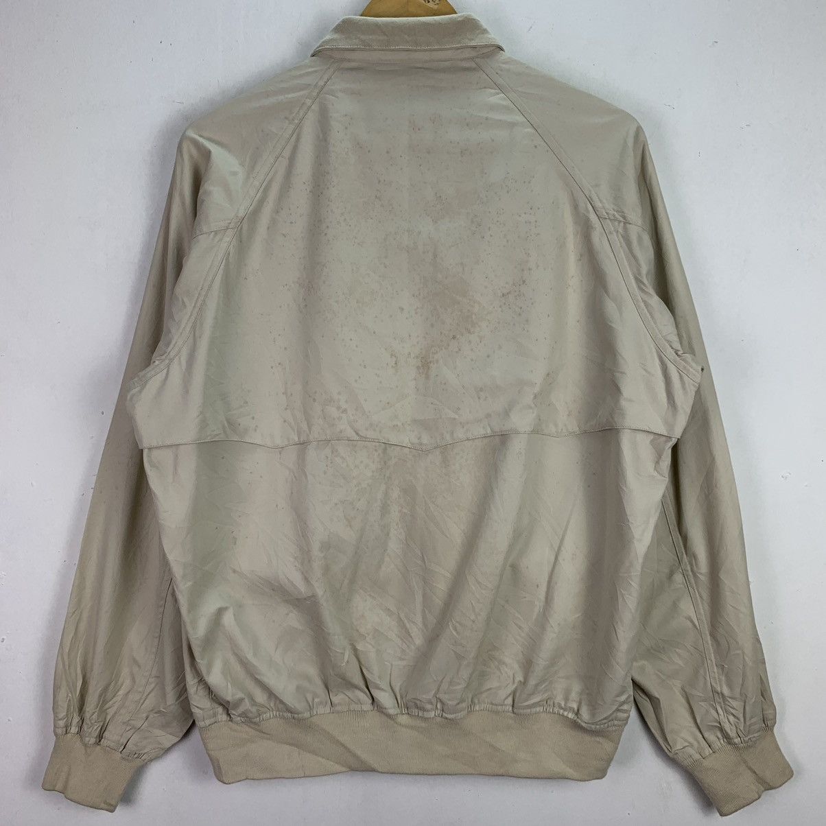 Lacoste × Vintage Crocodiles bomber jacket small logo embroidered half zipper Size US L / EU 52-54 / 3 - 10 Thumbnail