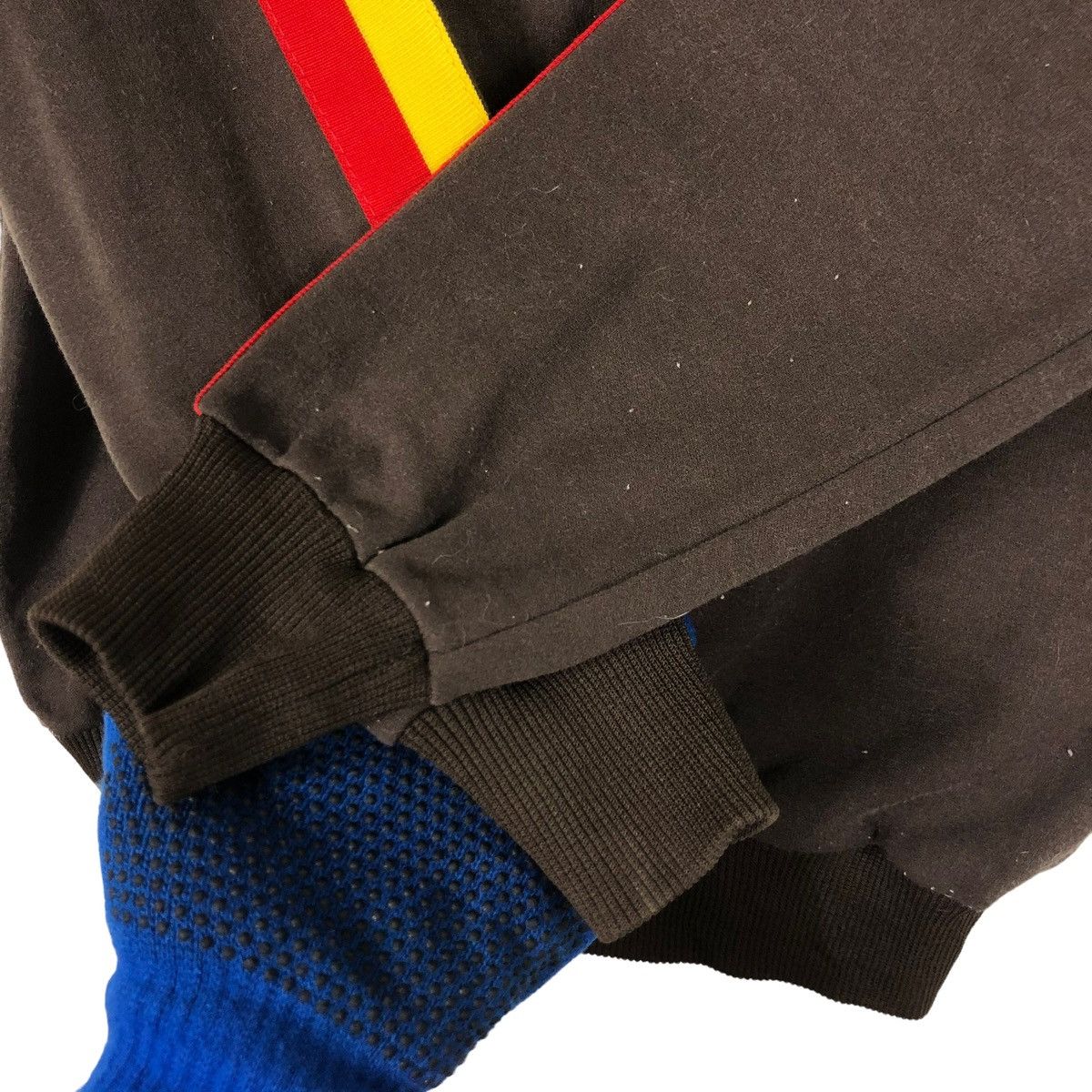 Vintage 🔥1973 ASV GERMAN TRAINER QUARTER ZIP PULLOVER SWEATER Size US M / EU 48-50 / 2 - 7 Thumbnail