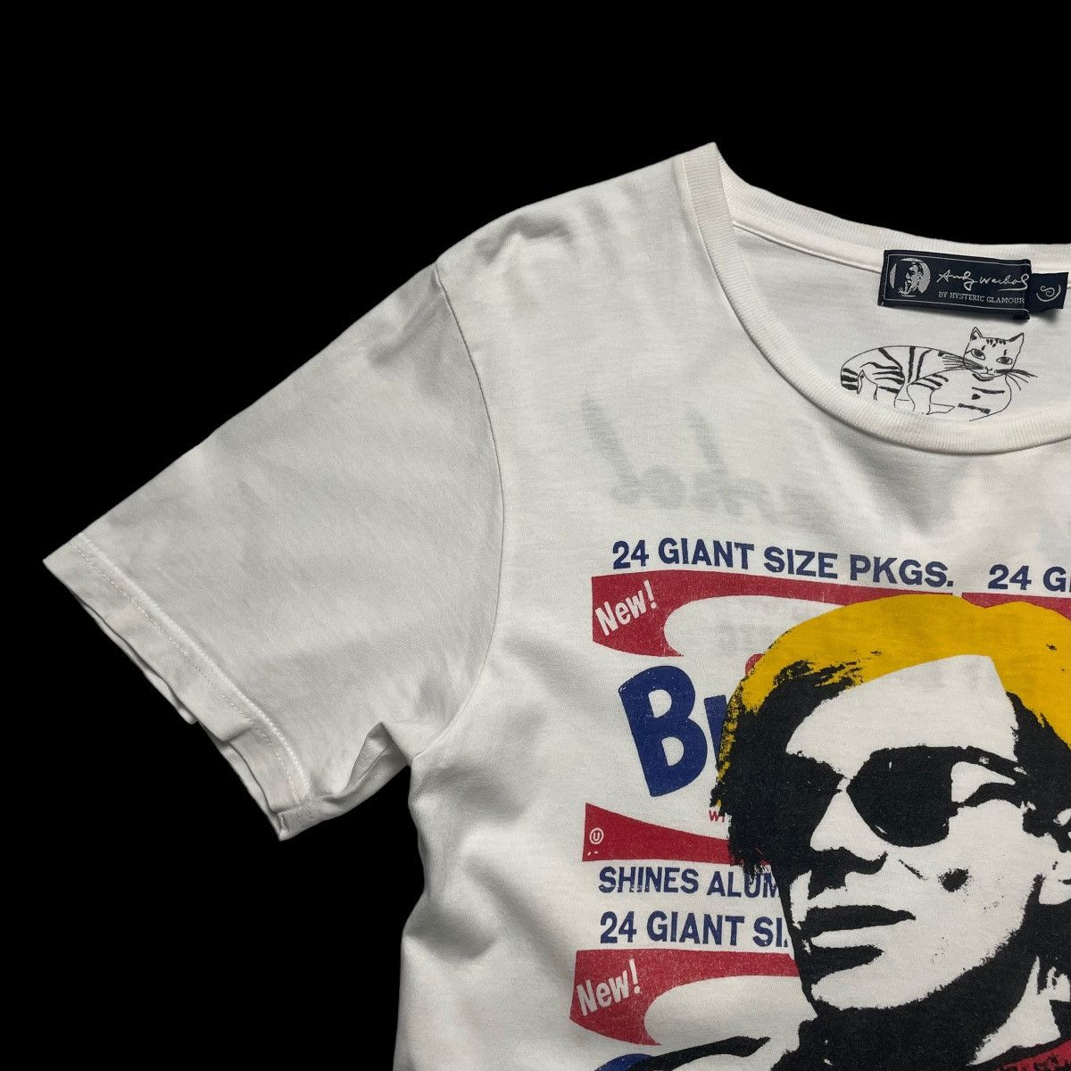 Andy Warhol × Hysteric Glamour 🇯🇵 ANDY WARHOL X HYSTERIC GLAMOUR POP ART TSHIRT Size US S / EU 44-46 / 1 - 8 Thumbnail