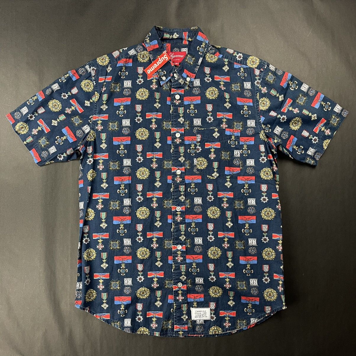 Supreme Medals Shirt | Grailed