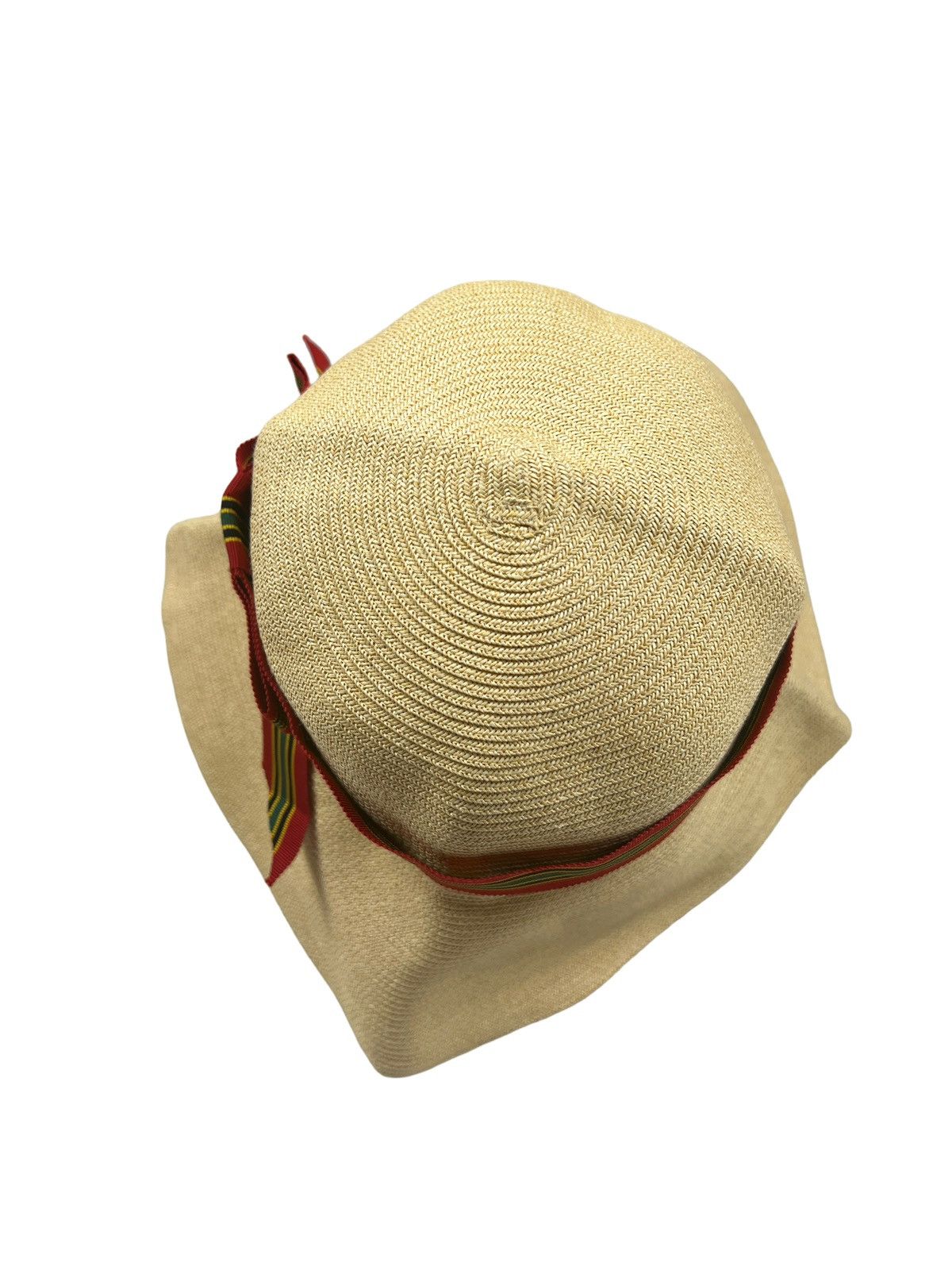 Vivienne Westwood Vivienne Westwood Orb Logo Straw Hat Size ONE SIZE - 3 Thumbnail