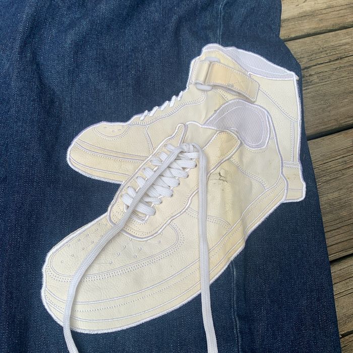 baggy jeans air force 1