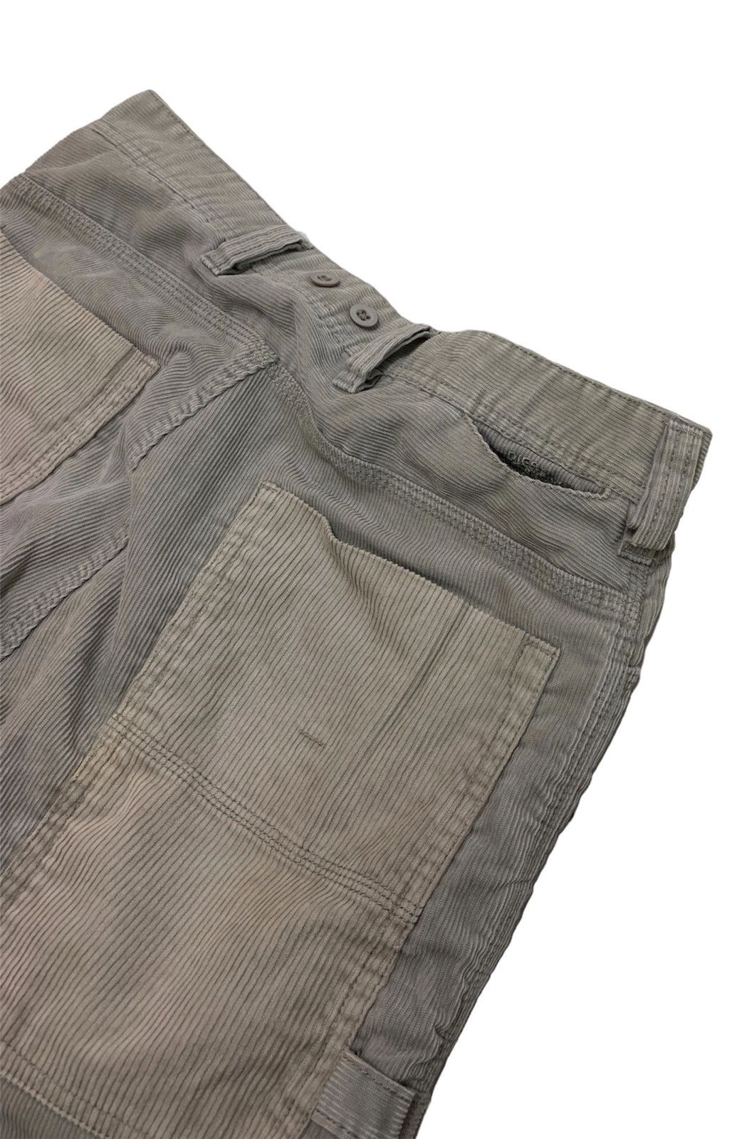 Diesel DIESEL CORDUROY DOUBLE KNEE MULTI POCKET CARPENTER PANTS Size US 34 / EU 50 - 4 Thumbnail