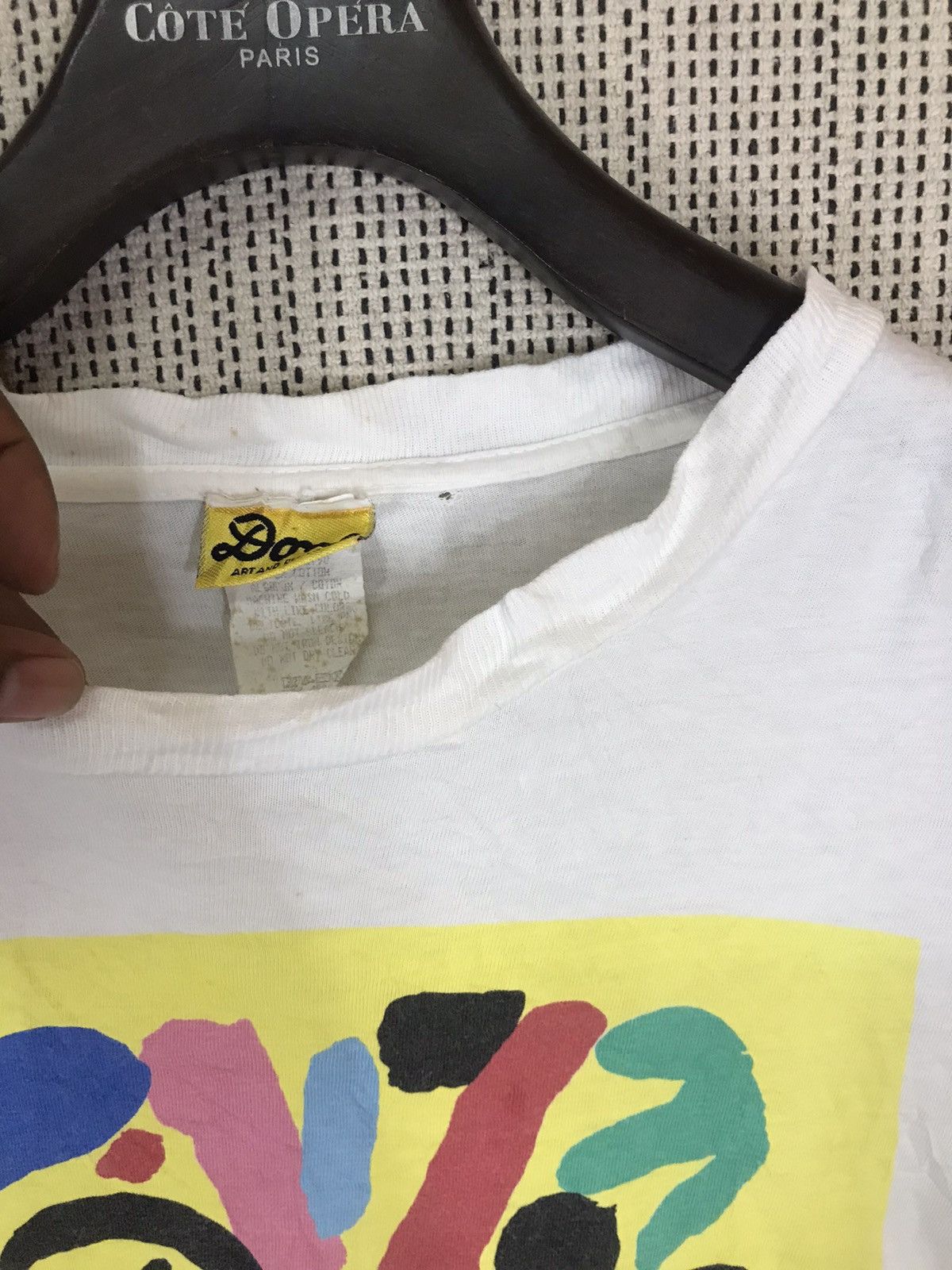 Vintage ‼️VTG DOME ART AND DESIGN TSHIRT DISTRESSED‼️ Size US L / EU 52-54 / 3 - 6 Thumbnail