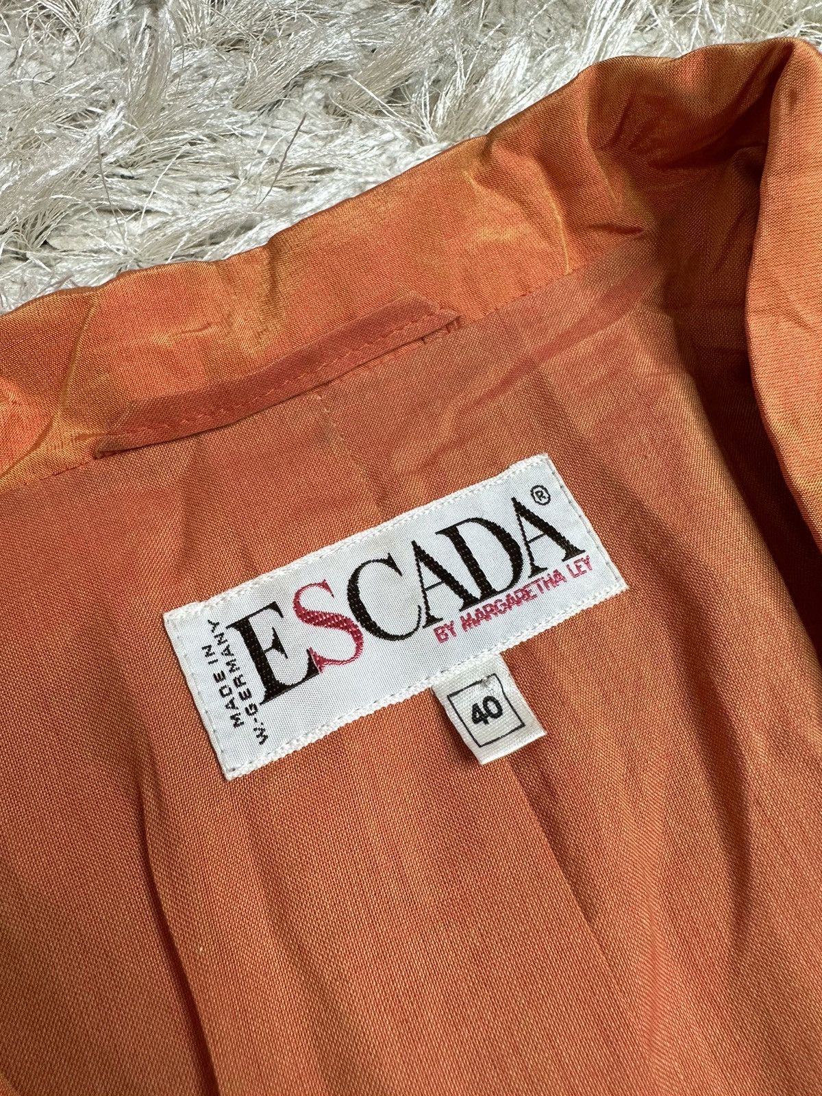 Escada Escada by Margaretha Ley Luxury Jacket Vintage Size S / US 4 / IT 40 - 5 Thumbnail