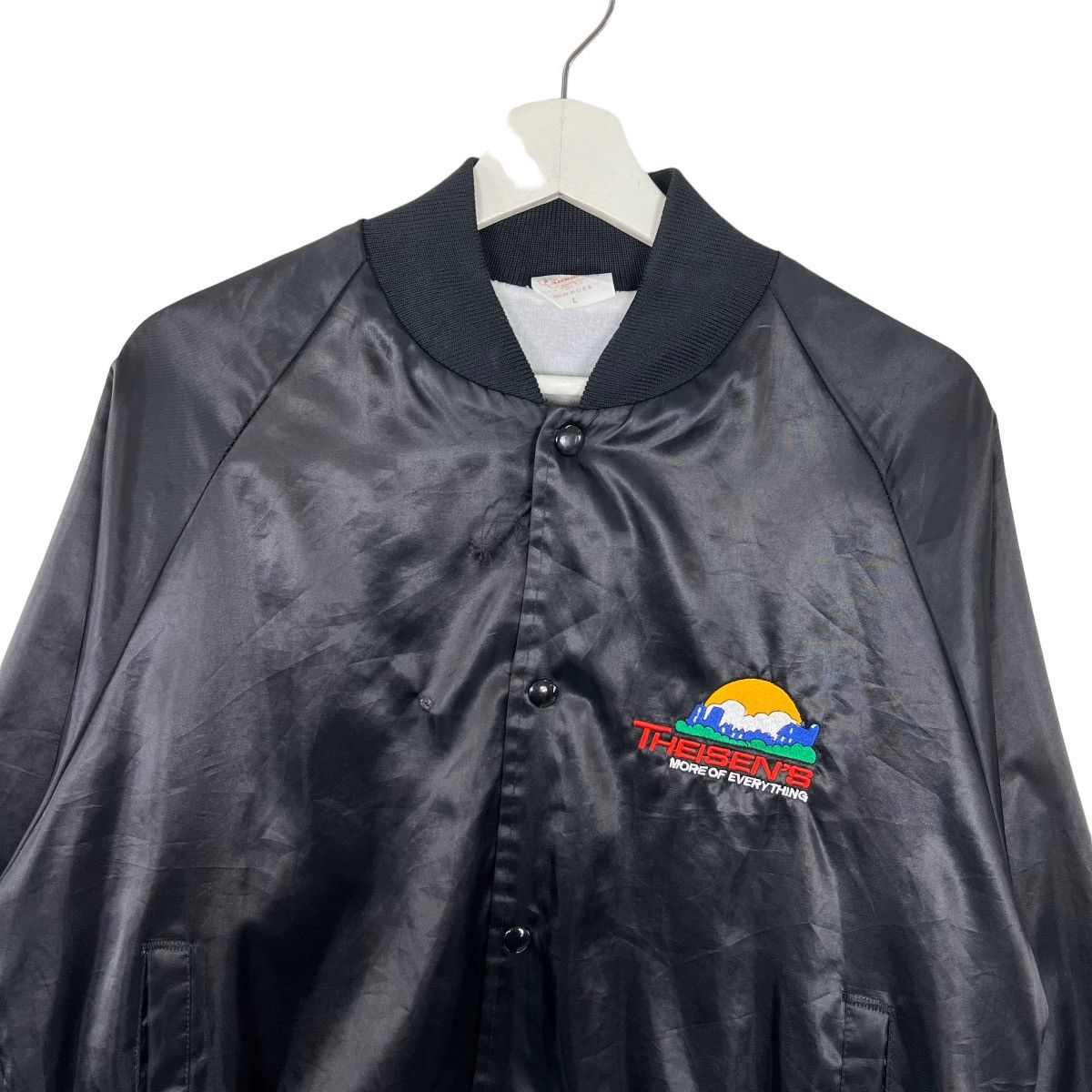 Auburn Sportswear 🔥 VINTAGE AUBURN THEISENS SATIN JACKET MADE IN USA Size US M / EU 48-50 / 2 - 2 Thumbnail