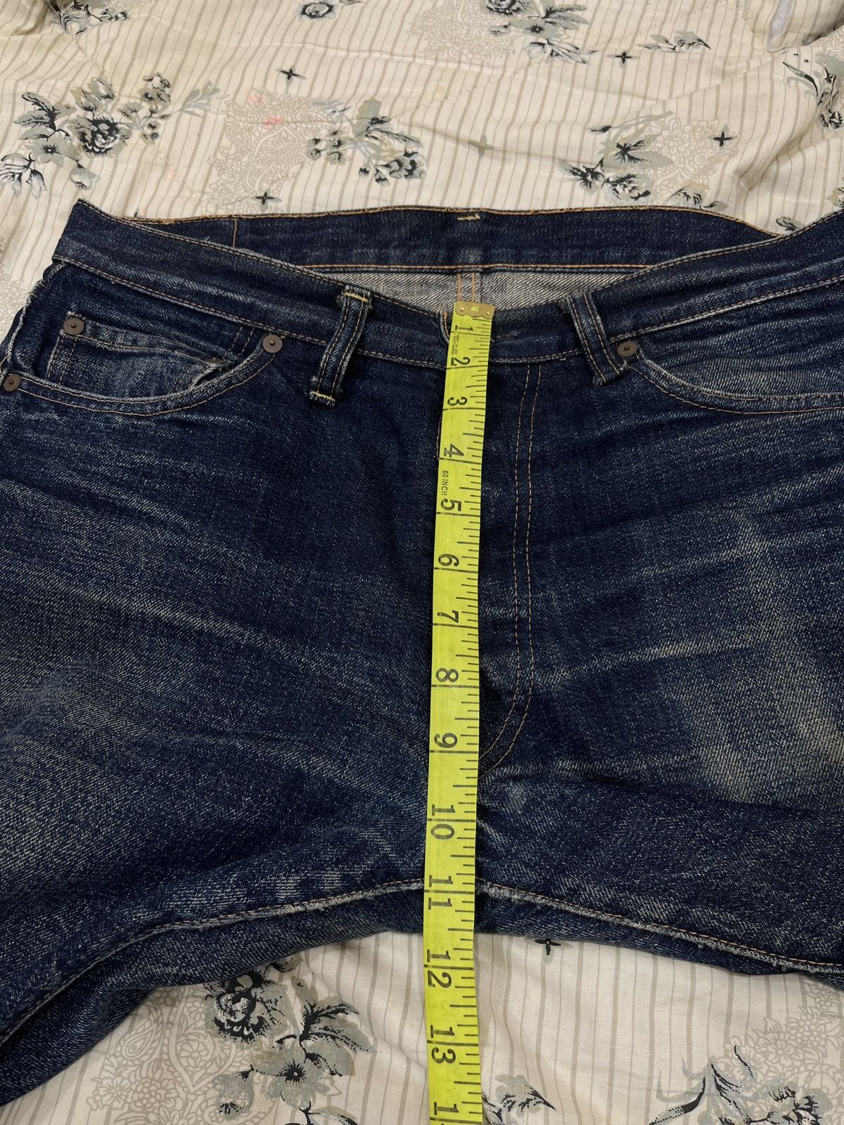 Denime (Qqqq). 🔥🔥🔥ARCHIVE RARE DENIME JAPAN FADED JEANS Size US 33 - 23 Thumbnail