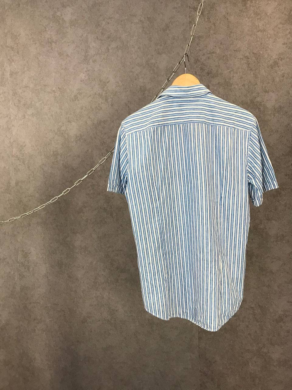 Designer Hugo Boss designer luxury striped shirt Size US M / EU 48-50 / 2 - 7 Thumbnail
