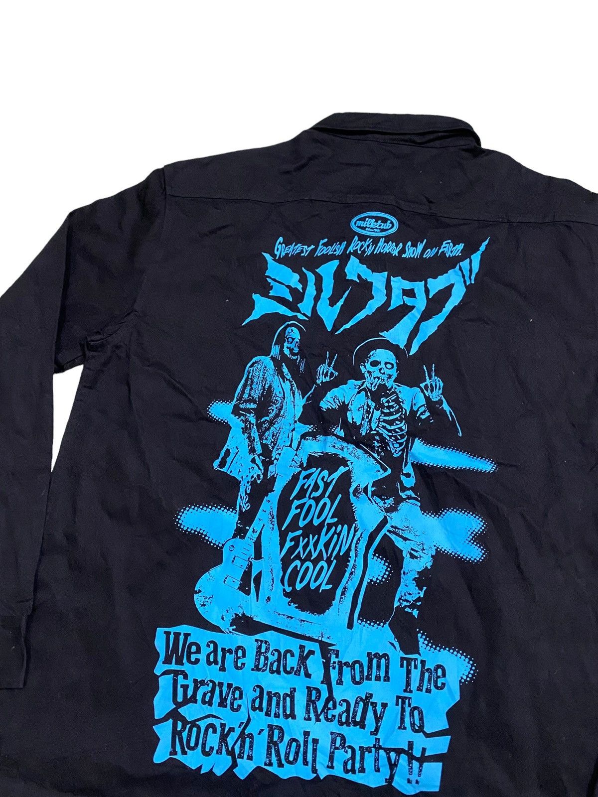 Hysteric Glamour 💥Fast Fool Fxxkin Cool By Studi 696 Rock Shirt Size US L / EU 52-54 / 3 - 3 Thumbnail