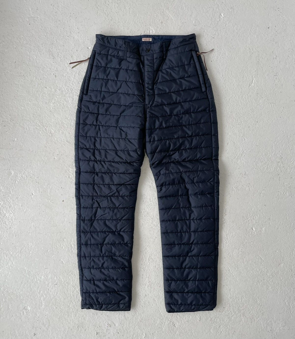 image of Kapital Winday Down Trouser in Navy, Men's (Size 34)