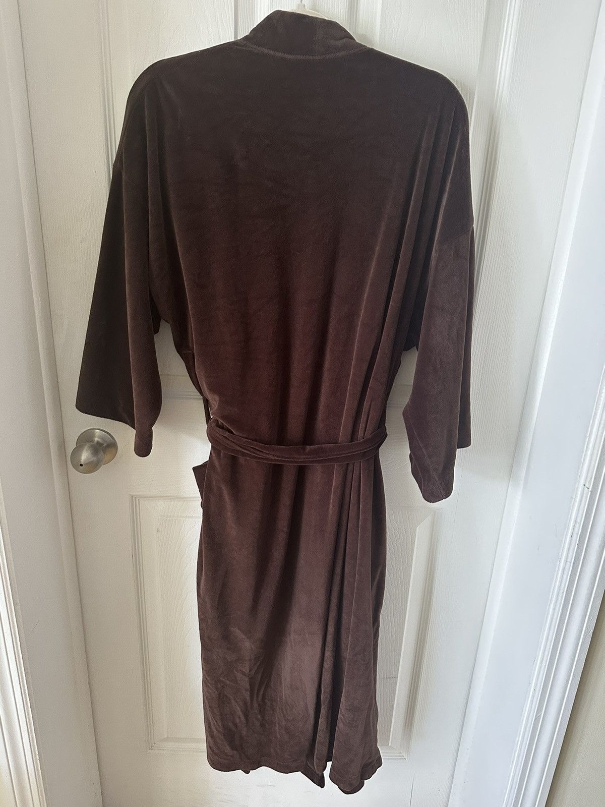 Christian Dior Monsieur Vintage 80s Christian Dior Velour Robe Size ONE SIZE - 4 Thumbnail